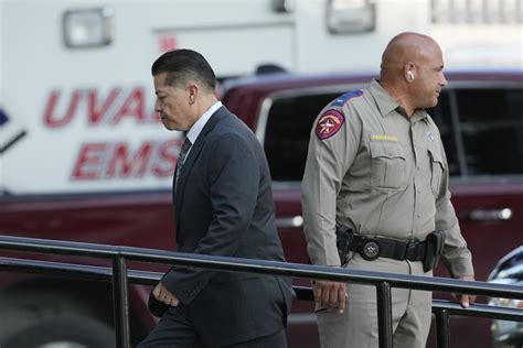 Uvalde, Texas, officer pleads not guilty to failing to protect kids .